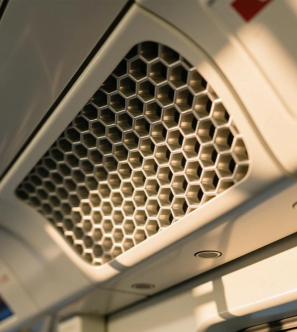 开槽铝蜂窝芯应用于轨道交通